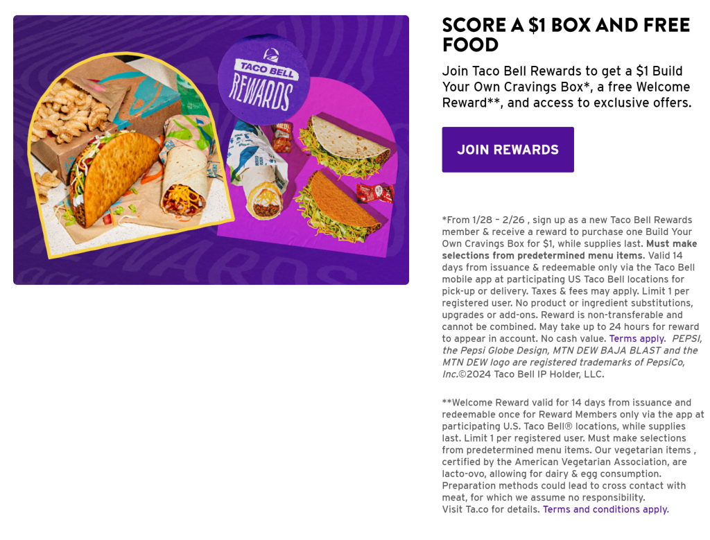 Taco Bell Deals